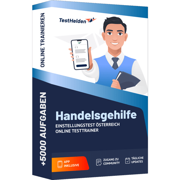 Produktbox Handelsgehilfe Österreich Testtrainer