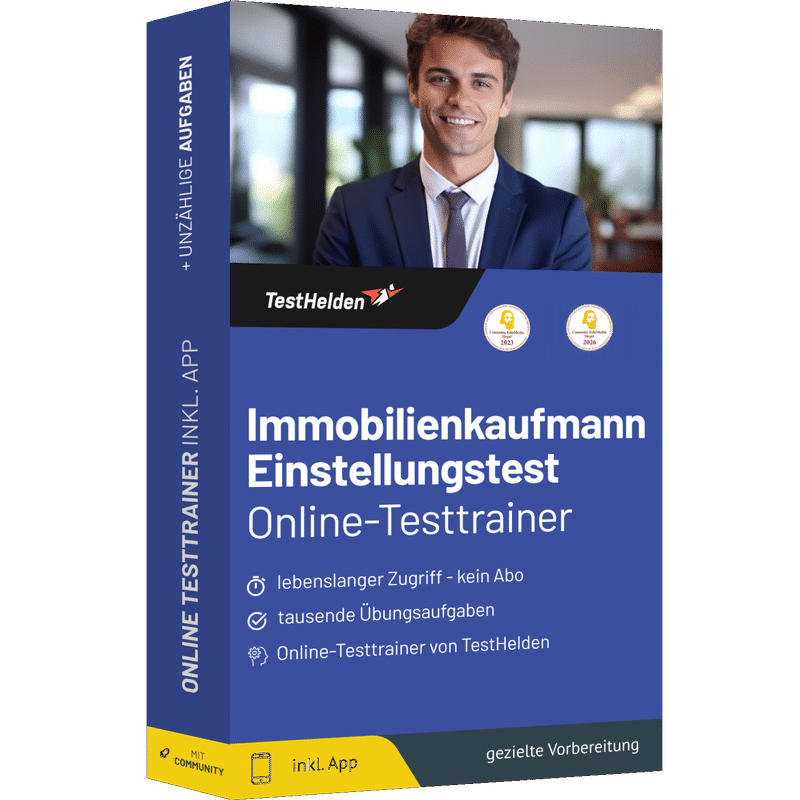 Buchcover immobilienkaufmann-immobilienkauffrau-einstellungstest