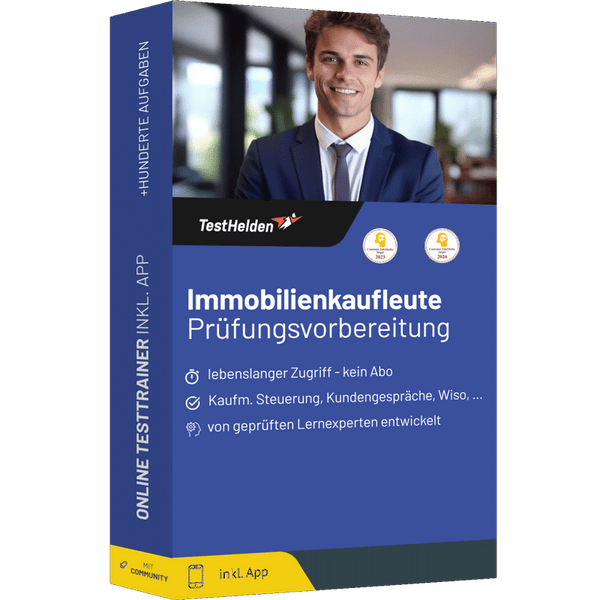 Produktbox Immobilienkaufmann/-frau IHK-Prüfung