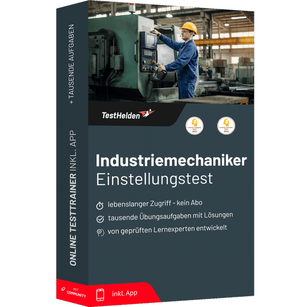 Produktbox Industriemechaniker Testtrainer