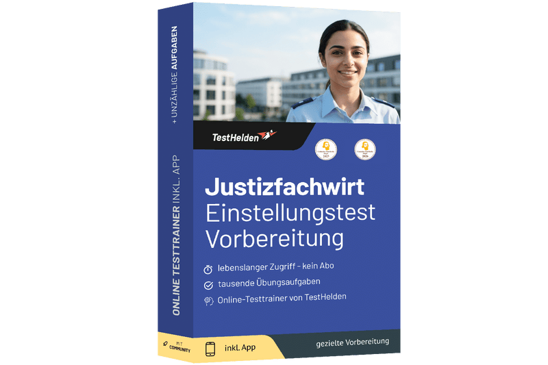 Produktbox des Justizfachwirt Testtrainer