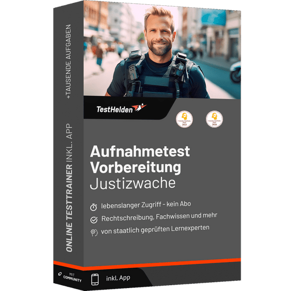 Produktbox Justizwache Österreich Testtrainer