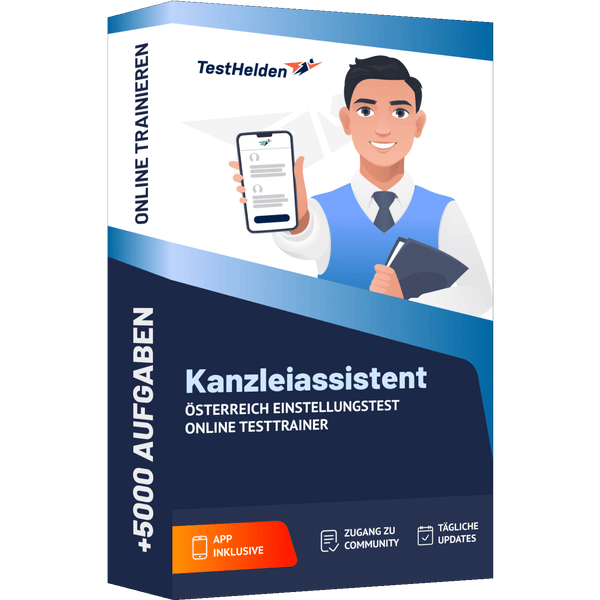 Produktbox Kanzleiassistent Österreich Testtrainer