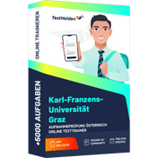 Uni Graz Aufnahmeprüfung Testtrainer