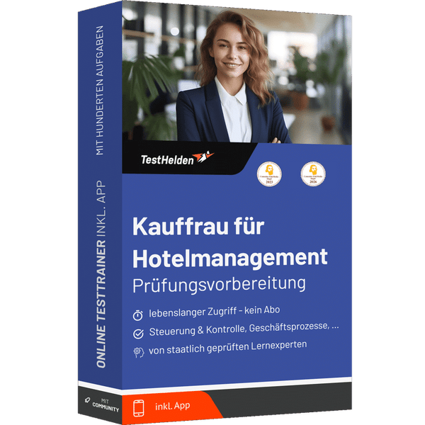 Produktbox Kauffrau für Hotelmanagement IHK-Prüfung