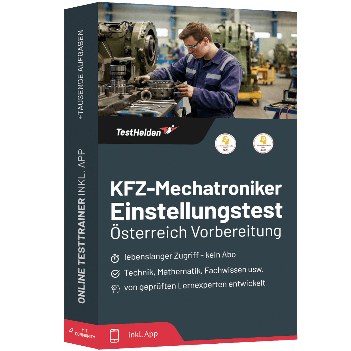 Buchcover kfz-mechatroniker-oesterreich-einstellungstest