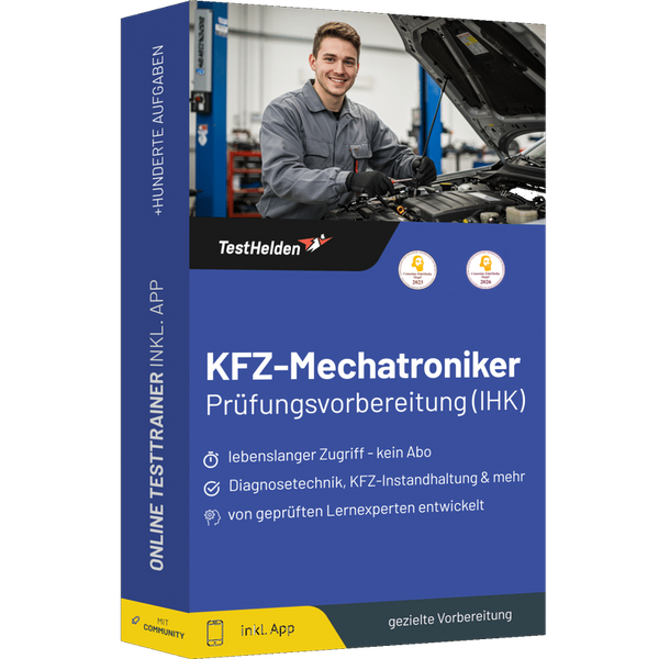 Produktbox KFZ Mechatroniker IHK-Prüfungstrainer