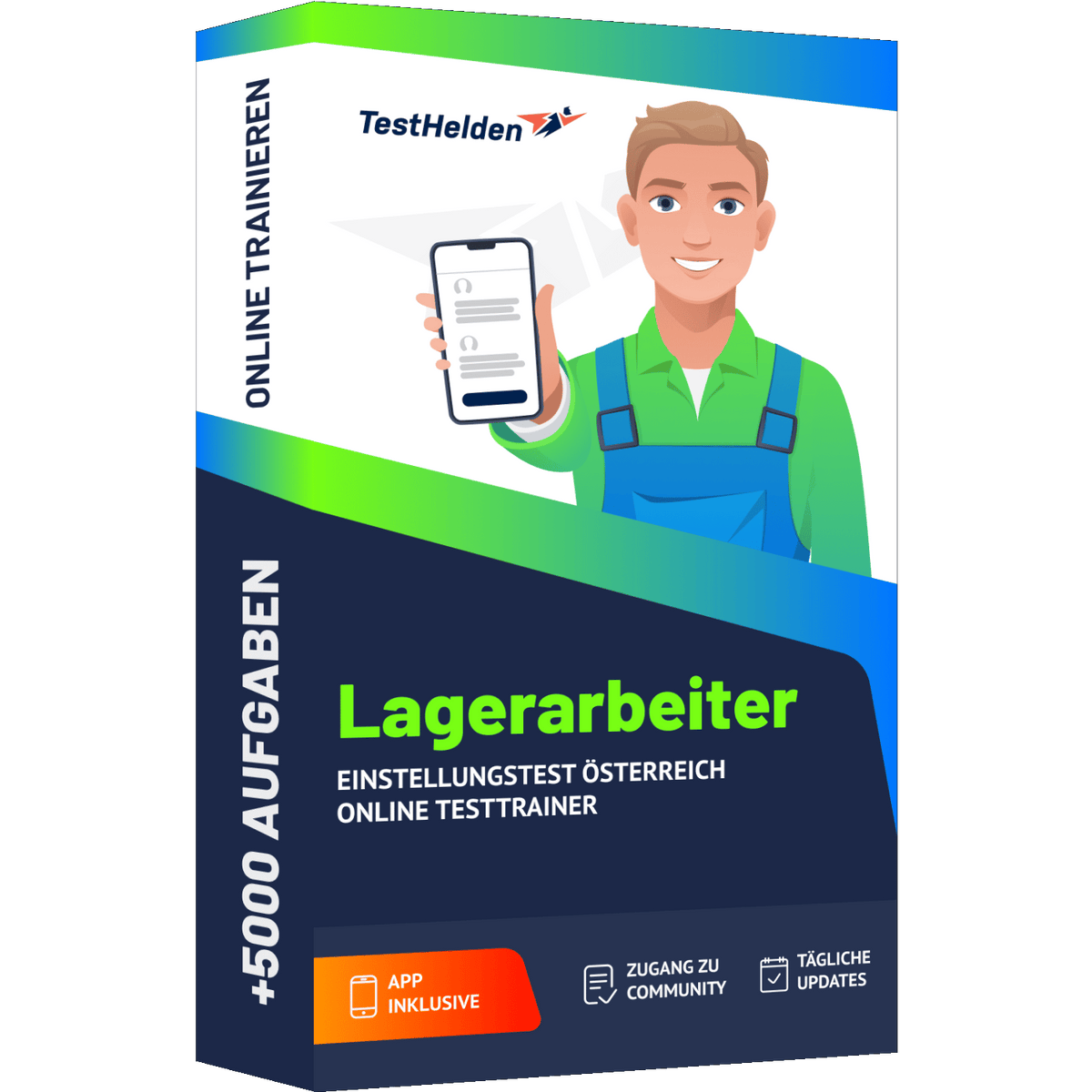Buchcover lagerarbeiter-einstellungstest-oesterreich