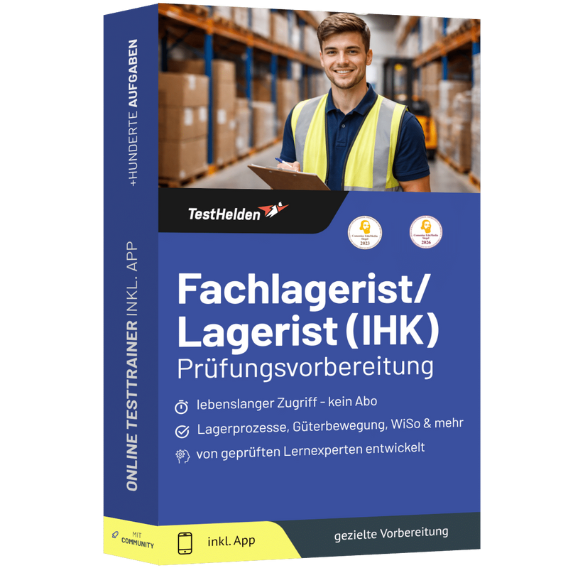 Produktbox des Fachlagerist/ Lagerist IHK-Prüfung