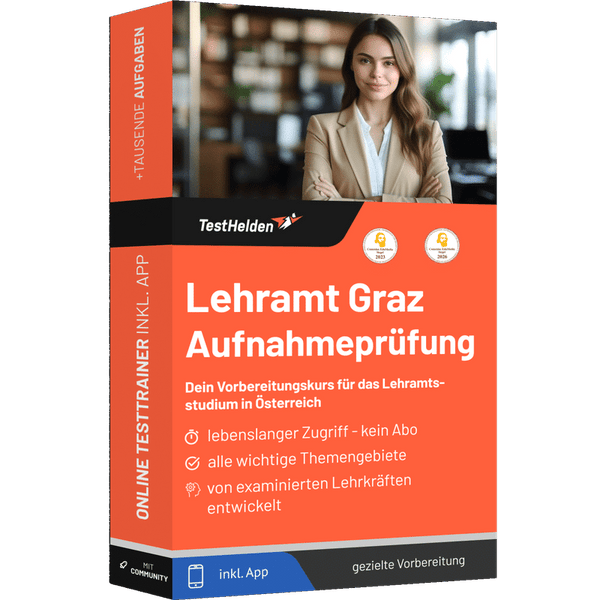 Produktbox Lehramt Graz Testtrainer