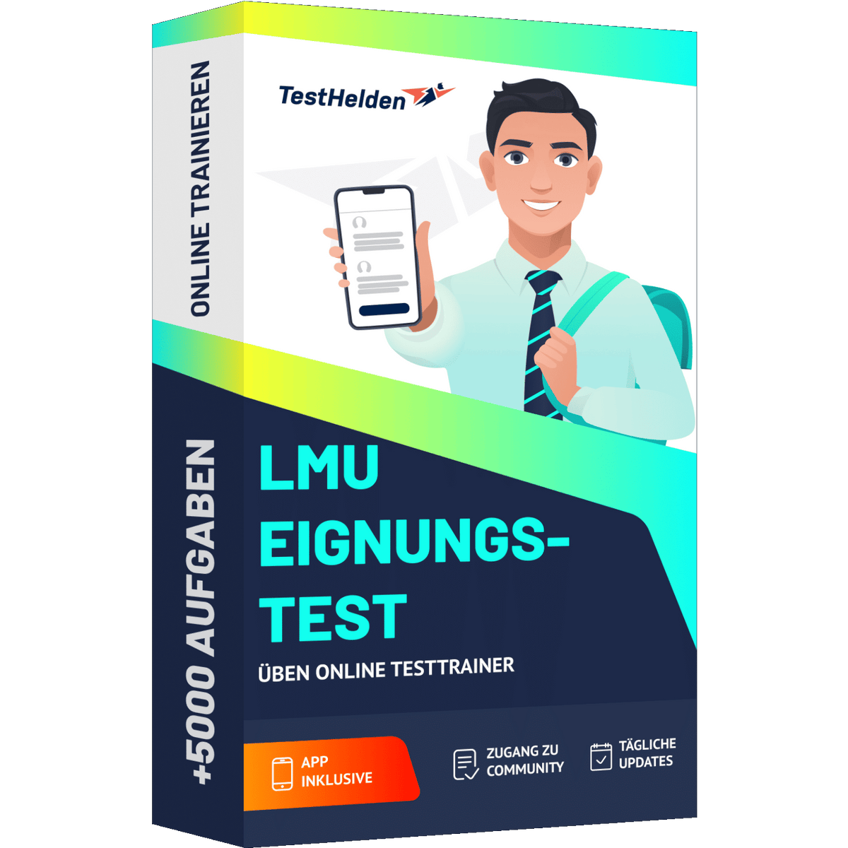 Produktbox LMU Eignungstest 2026 üben – Online Testtrainer