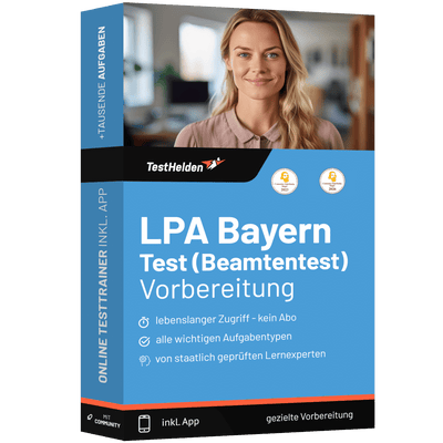 Produktbox LPA Bayern (Beamtentest) Testtrainer