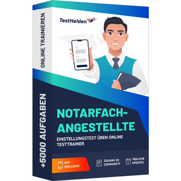 Produktbox Notarfachangestellter Testtrainer