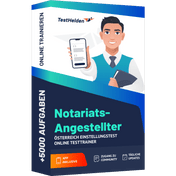 Notariatsangestellter (AT) Testtrainer