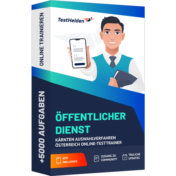 Produktbox Öffentlicher Dienst Kärnten Testtrainer