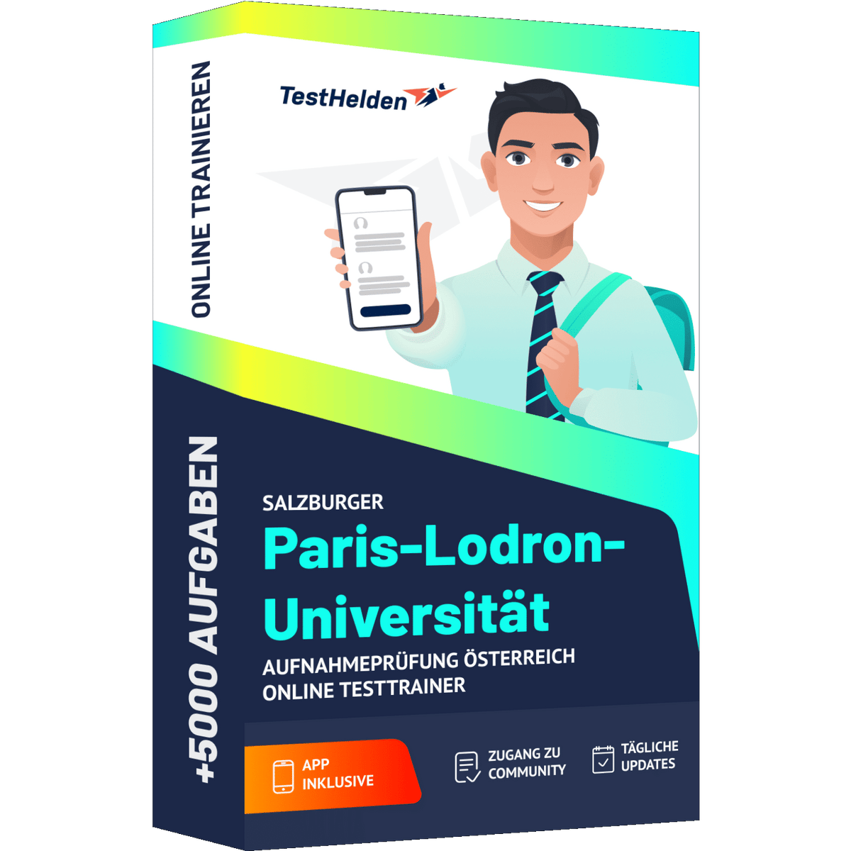Buchcover paris-lodron-universitaet-salzburg-aufnahmepruefung