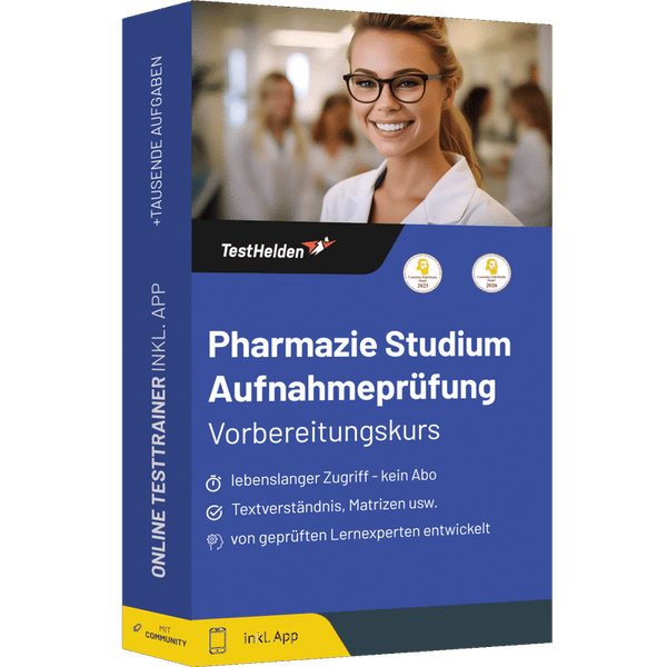 Produktbox Pharmazie Studium Testtrainer