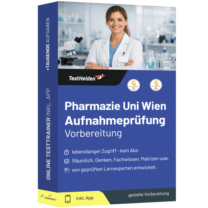 Produktbox des Pharmazie Wien Testtrainer