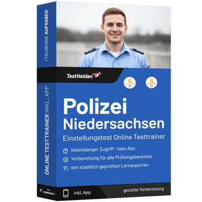 Produktbox Polizei Niedersachsen Testtrainer
