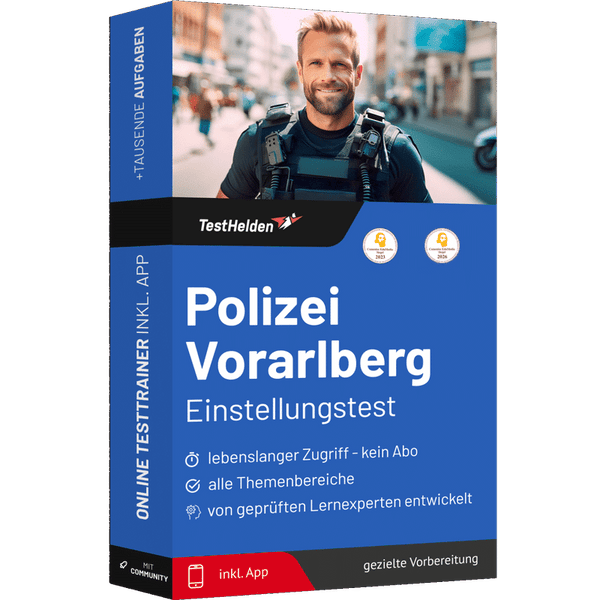 Produktbox Polizei Vorarlberg Testtrainer