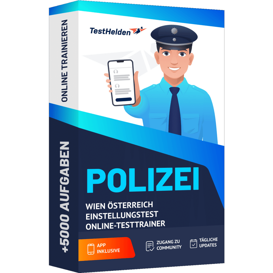 Produktbox Polizei Wien Testtrainer
