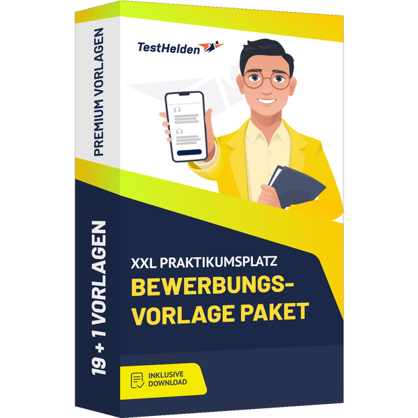 Produktbox Praktikumsplatz Bewerbungsvorlagen