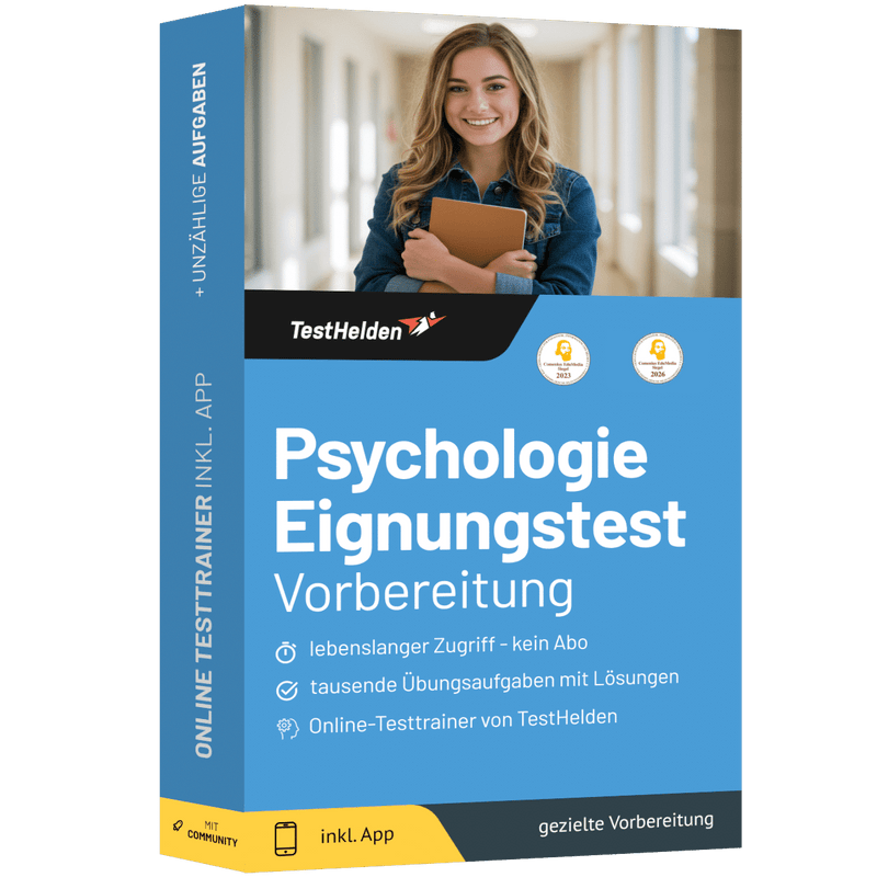 Produktbox des Psychologie Testtrainer