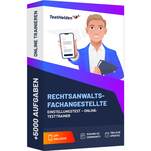 Produktbox Rechtsanwaltsfachangestellte Testtrainer