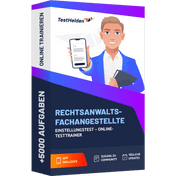 Rechtsanwaltsfachangestellte Testtrainer