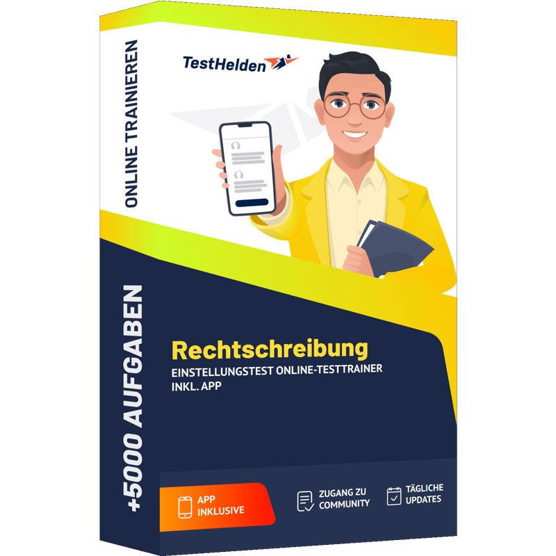 Produktbox des Rechtschreibung Testtrainer