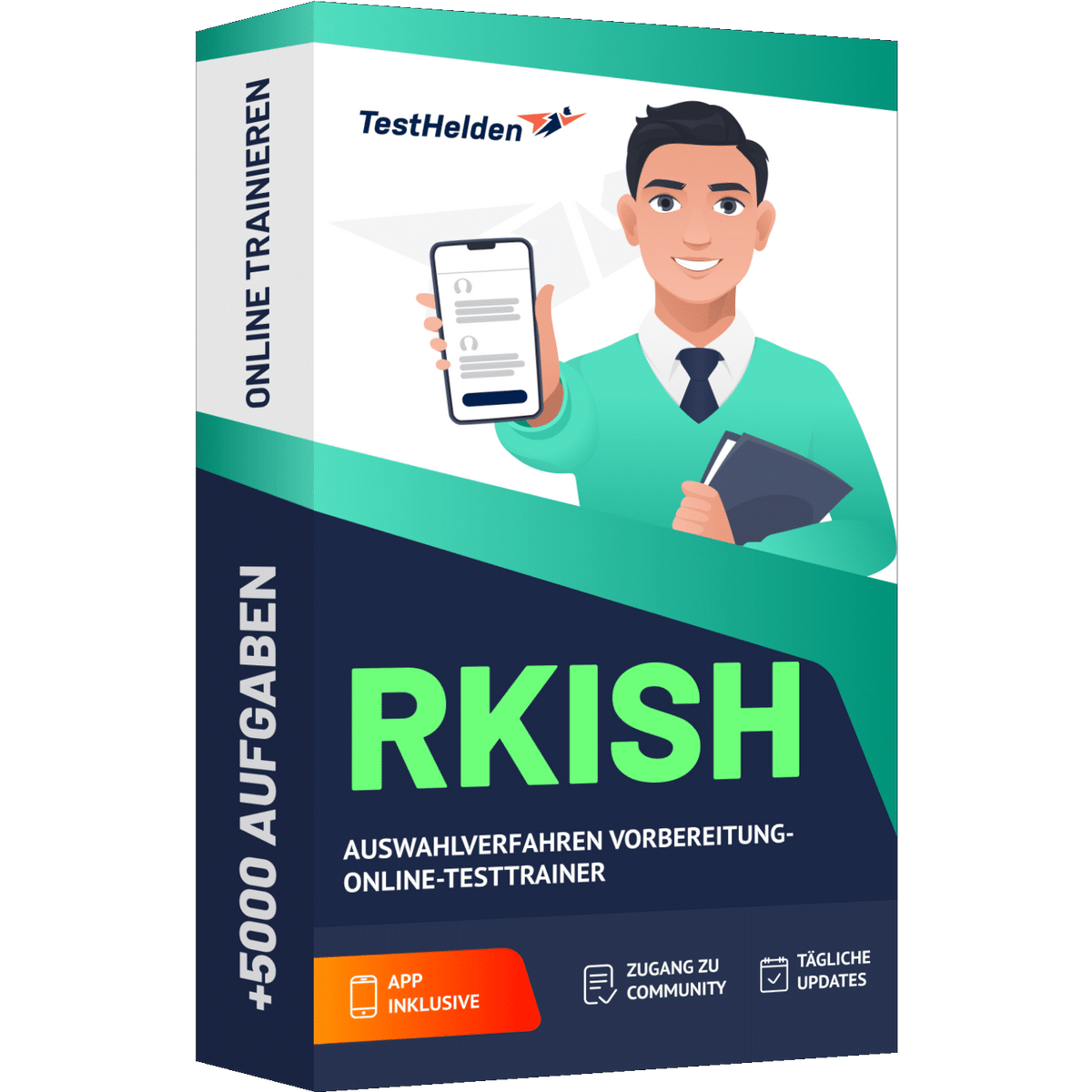 Produktbox RKISH Auswahlverfahren 2026 Vorbereitung- Online-Testtrainer