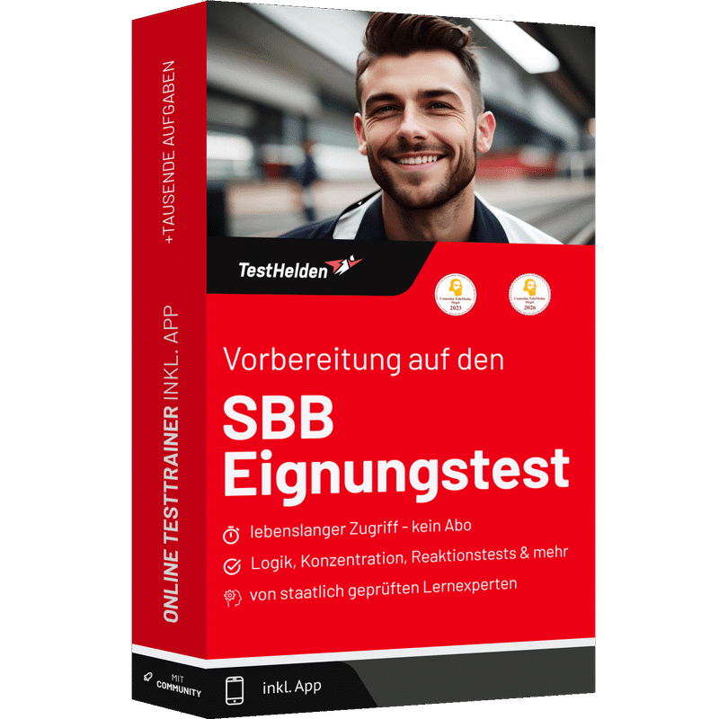 Produktbox des SBB Testtrainer