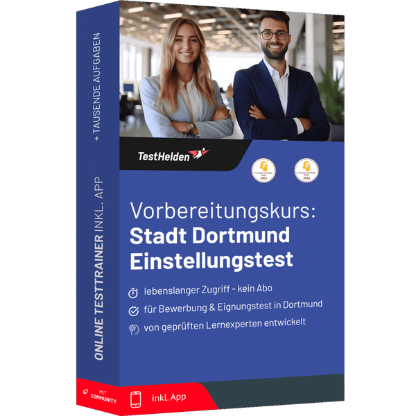 Produktbox Stadt Dortmund Testtrainer