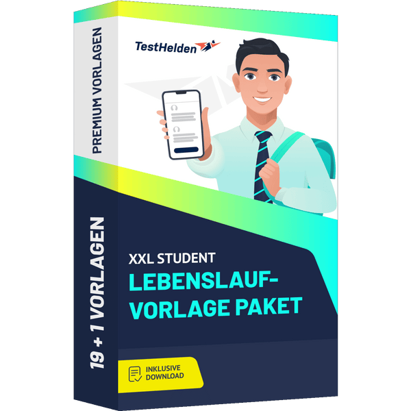 Produktbox Student Lebenslaufvorlagen