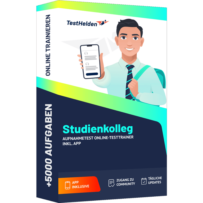 Produktbox des Studienkolleg Testtrainer