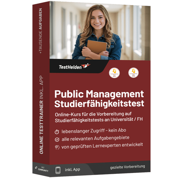 Produktbox Studierfähigkeitstest Public Management