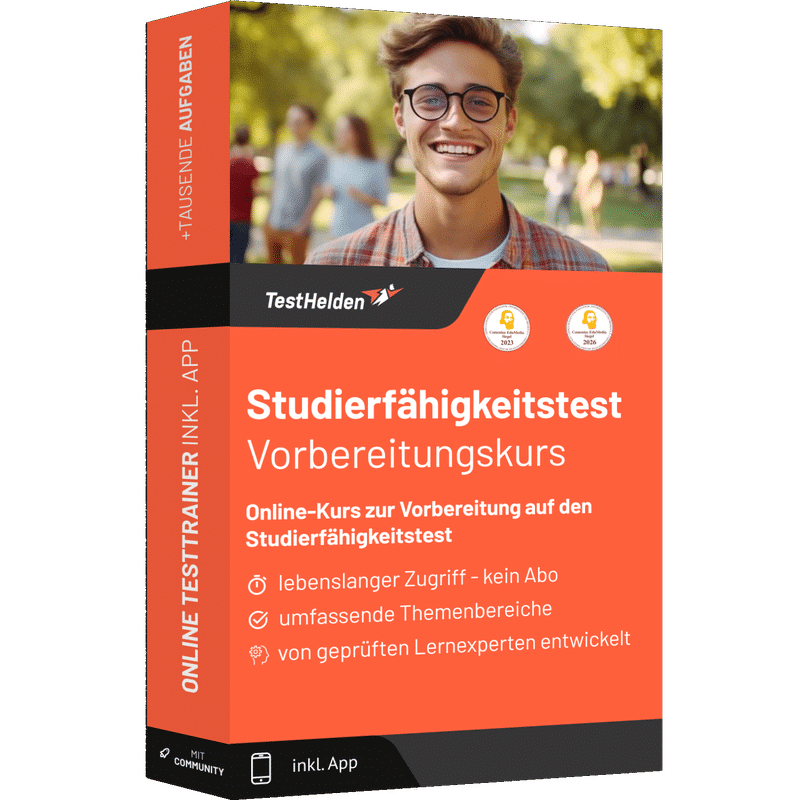 Produktbox des Studierfähigkeitstest Testtrainer