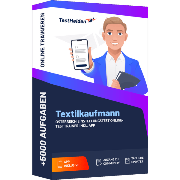 Produktbox Textilkaufmann Österreich Testtrainer