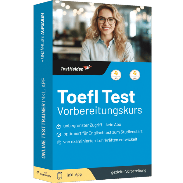 Produktbox TOEFL Testtrainer