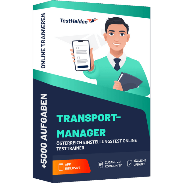 Produktbox Transportmanager Österreich Testtrainer