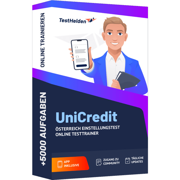 Produktbox UniCredit Österreich Testtrainer