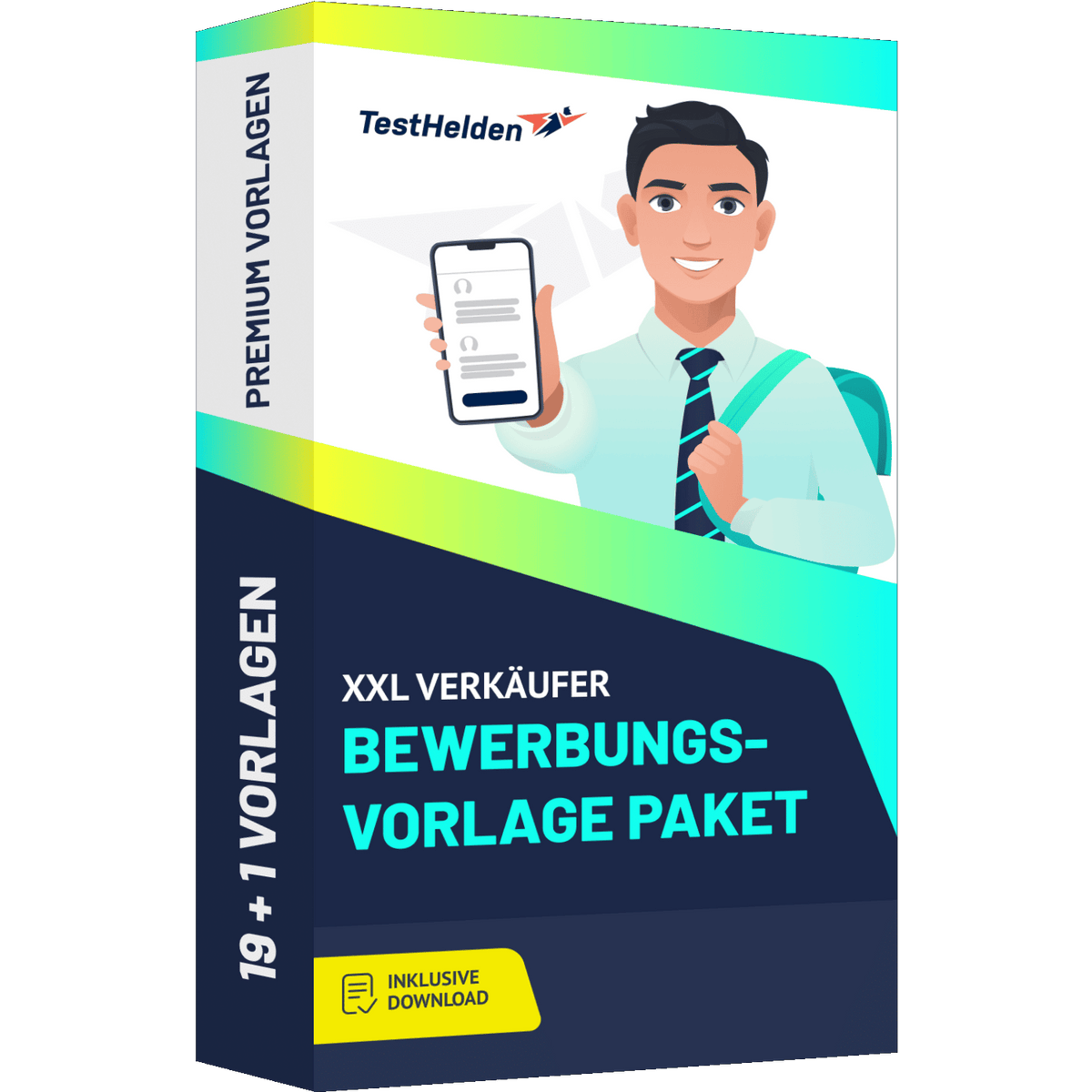 Buchcover verkaeufer-bewerbungsvorlage