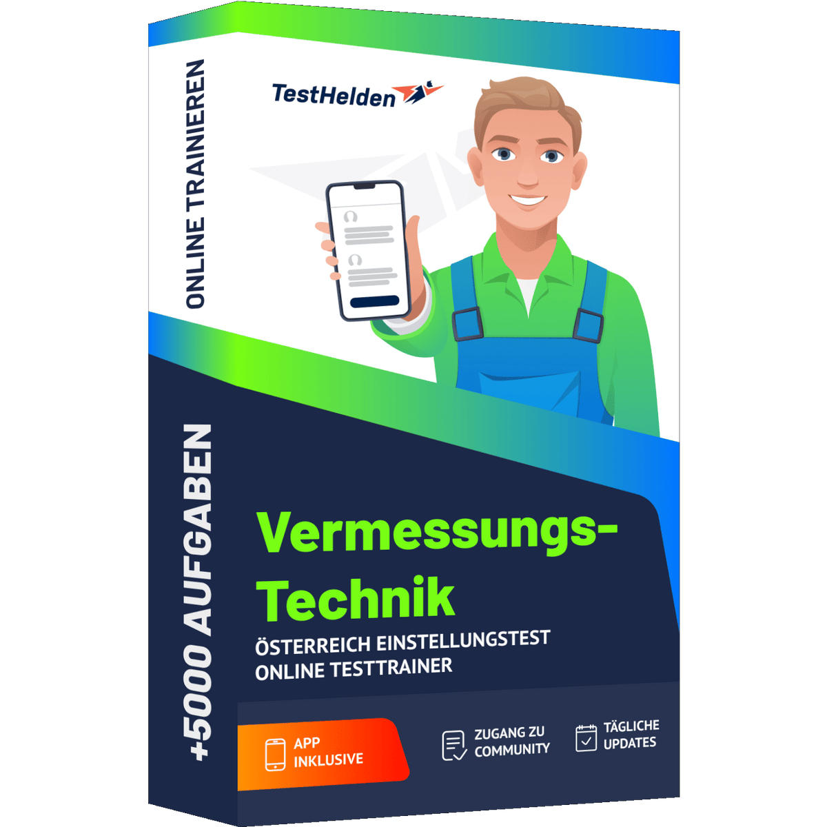 Buchcover vermessungstechnik-einstellungstest-oesterreich