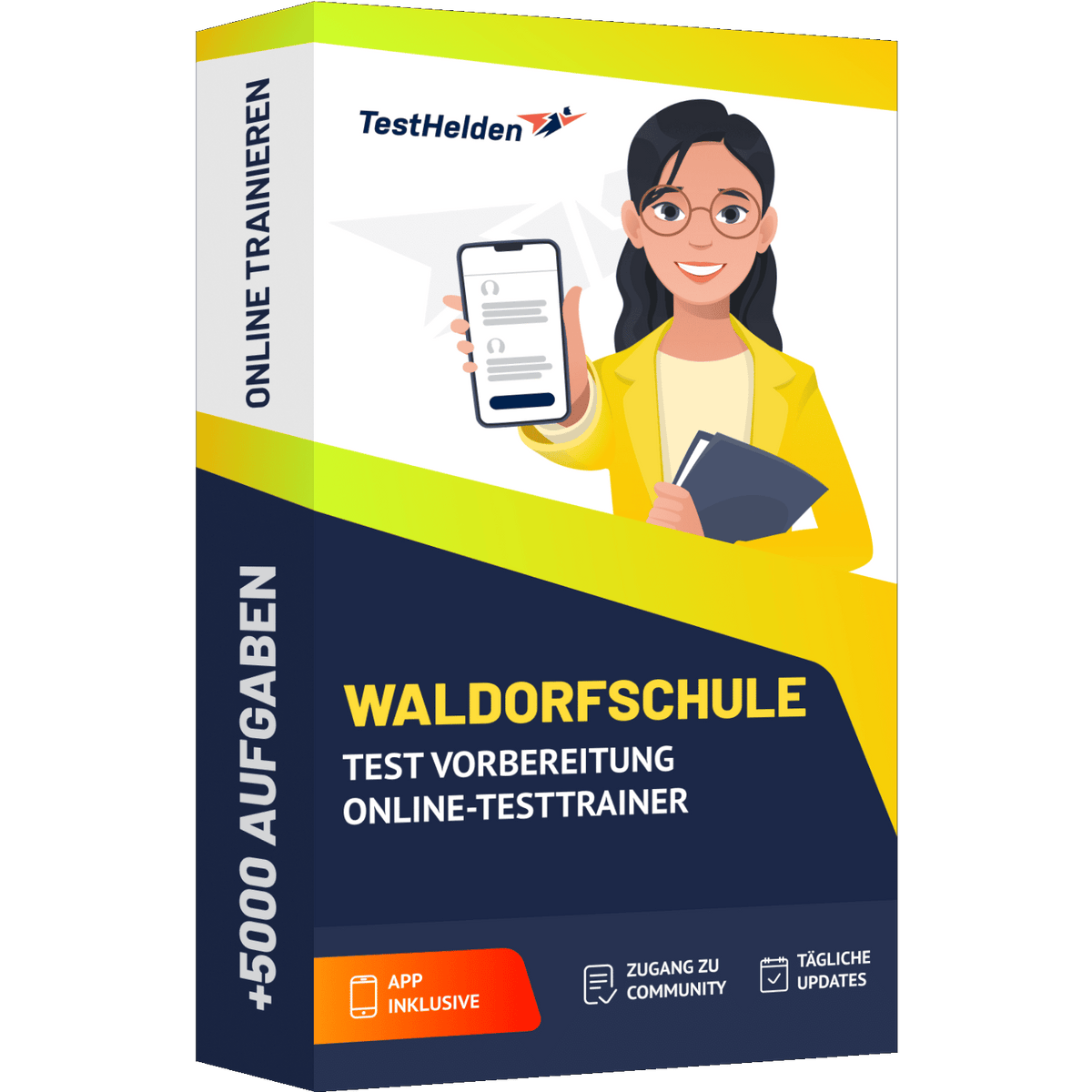 Produktbox Waldorfschule Test 2026 Vorbereitung – Online-Testtrainer
