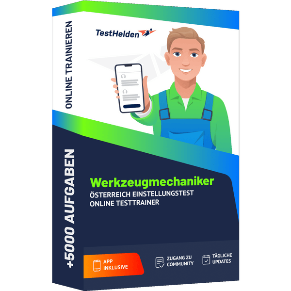 Produktbox Werkzeugmechaniker (AT) Testtrainer