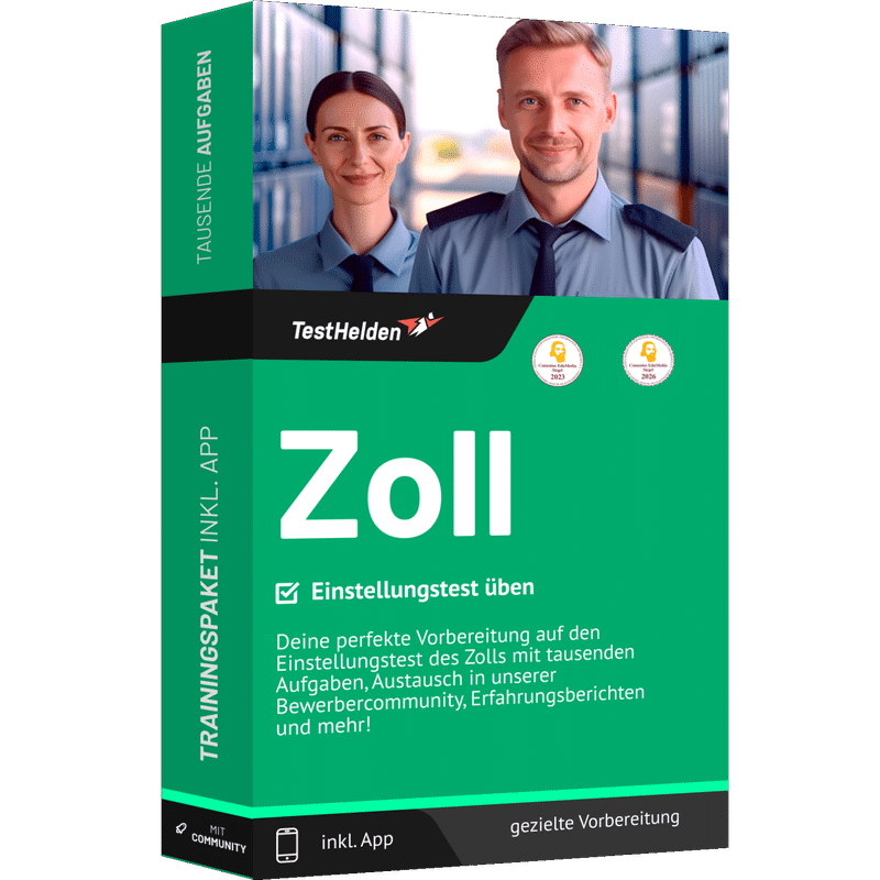 Produktbox Zoll mündliches Testtrainer