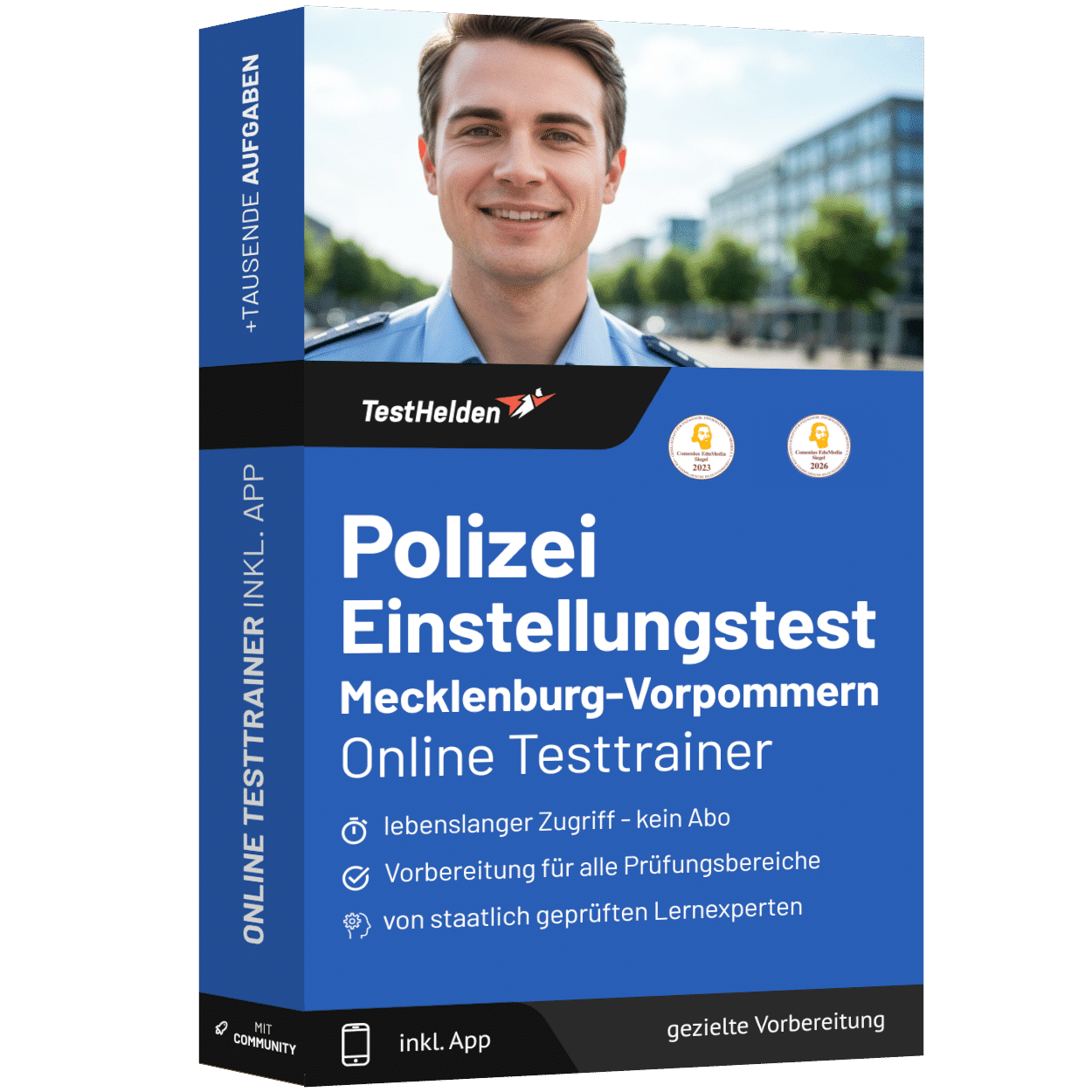 Polizei Mecklenburg-Vorpommern Einstellungstest 2026 üben - Online Testtrainer 1 Polizei Mecklenburg-Vorpommern Einstellungstest 2026 üben - Online Testtrainer