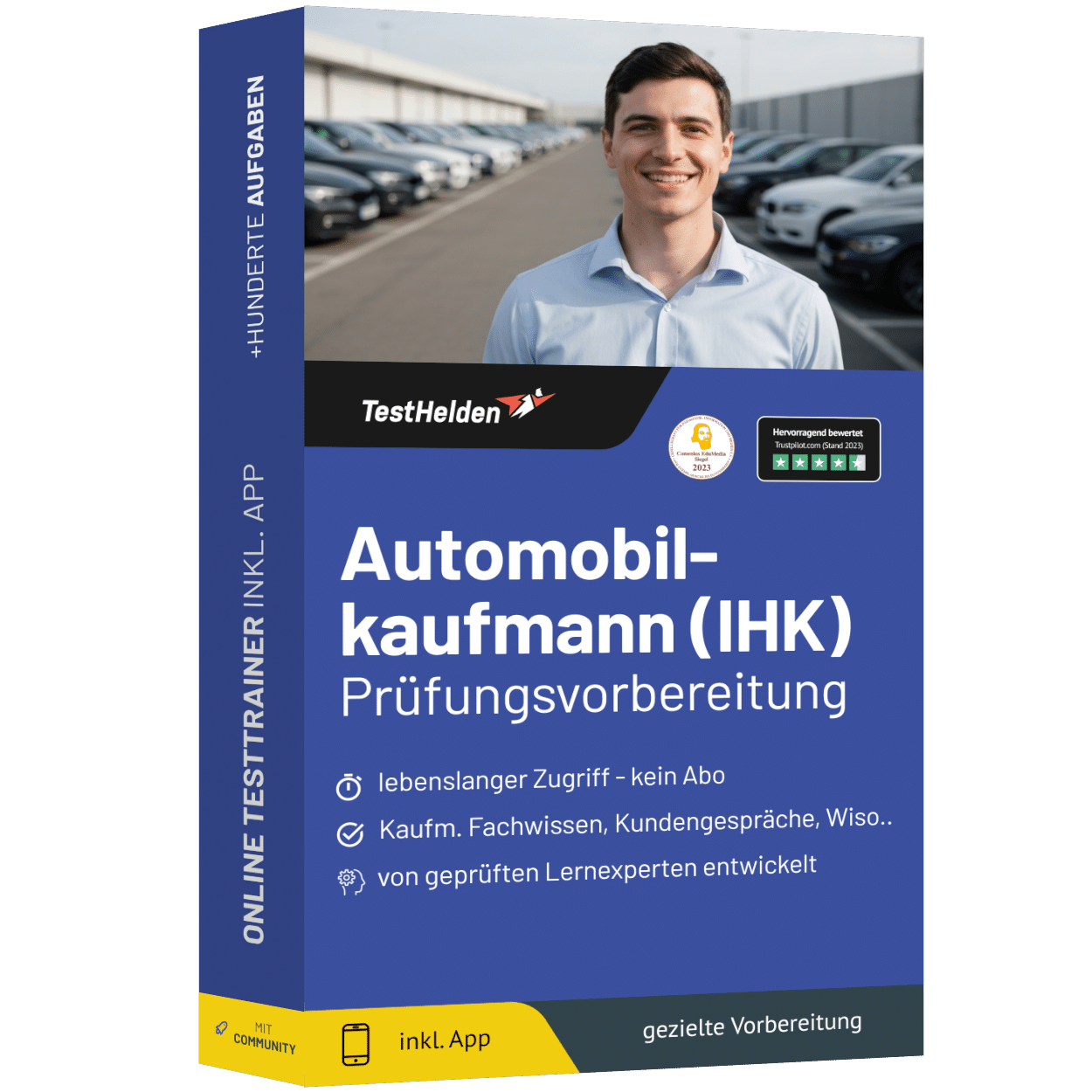 Automobilkaufmann Prüfung (IHK) 2026 üben - Online Testtrainer 1 Automobilkaufmann IHK Prüfung (1)
