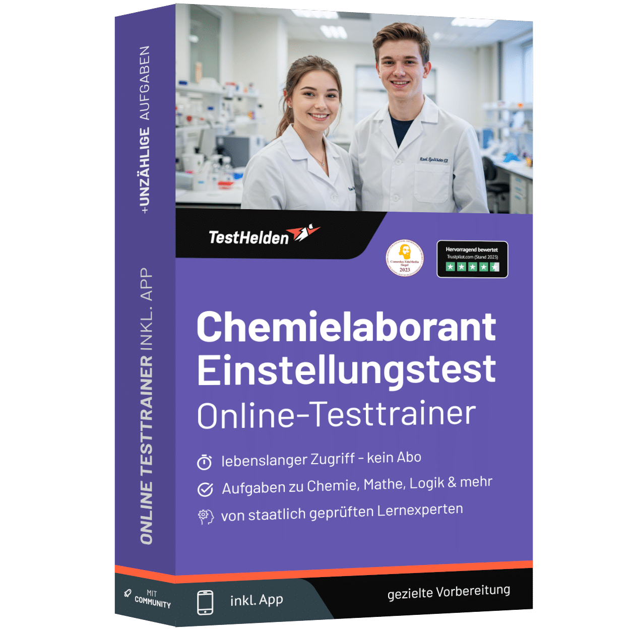 Chemielaborant Einstellungstest 2026 üben - Online-Testtrainer 1 Chemielaborant Einstellungstest