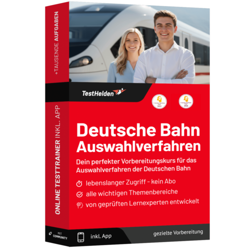Deutsche Bahn Einstellungstest 2026 üben - Online Testtrainer